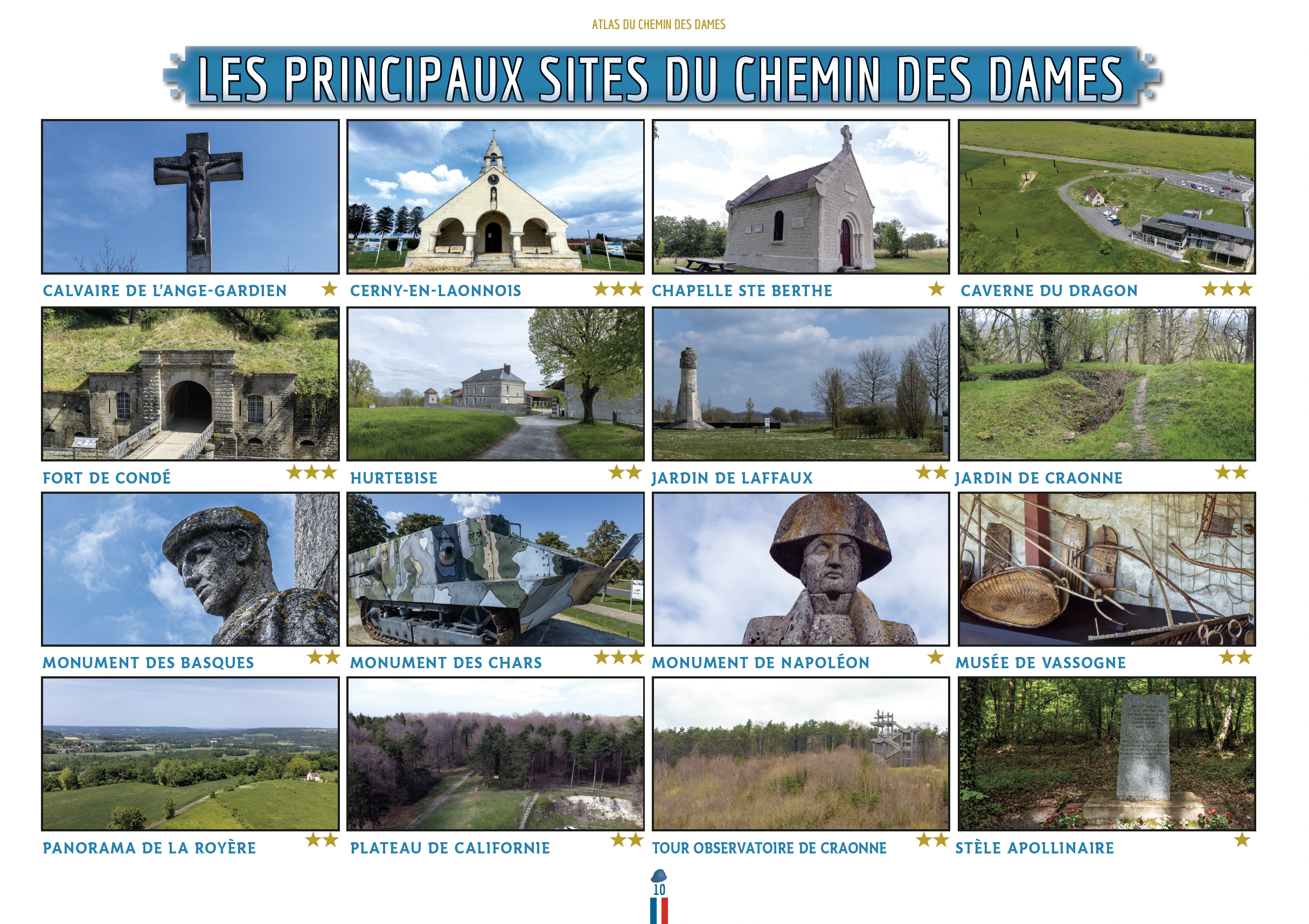 Atlas du Chemin des Dames - détail intérieur